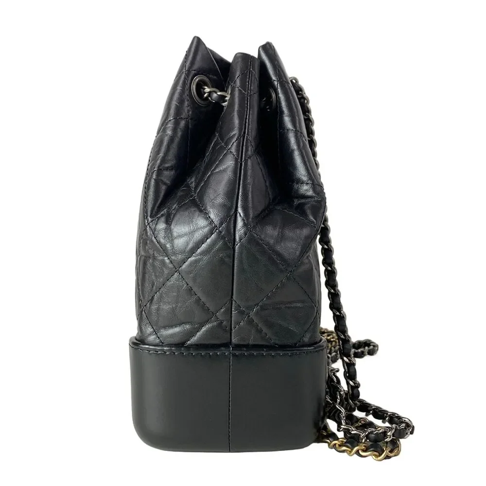 Chanel Gabrielle de Chanel Backpack A94485 Aged Calfskin Calf Skin