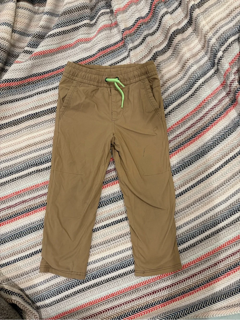 Baby GAP - Toddler Fleece Lined Drawstring Pants - Khaki