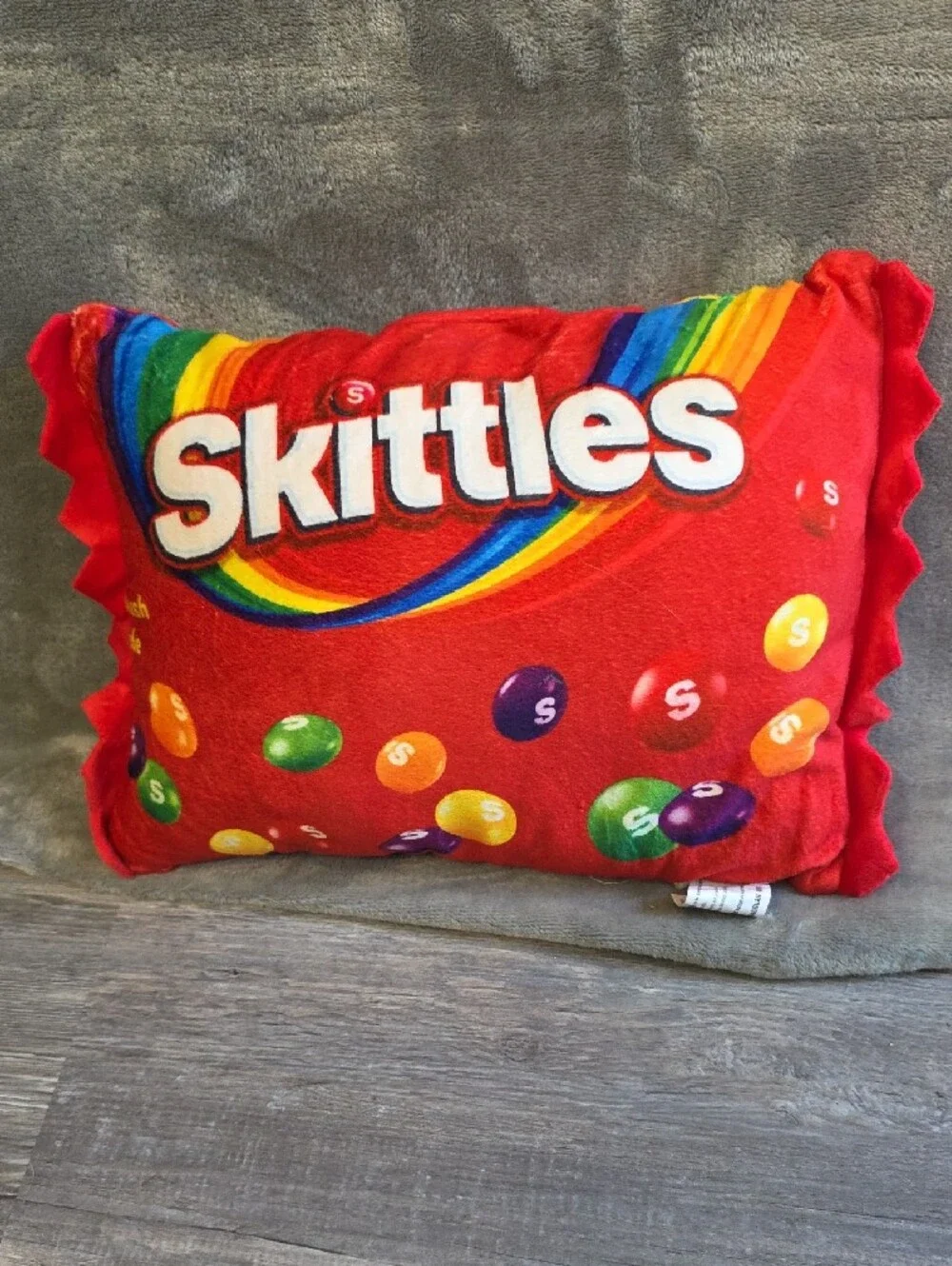 Skittles Red Plush Pillow Toy by Skittles