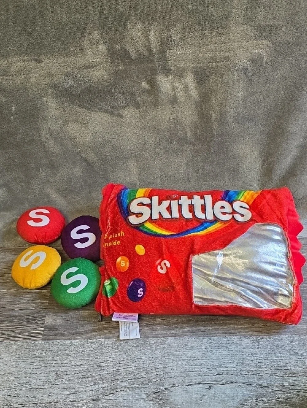 Skittles Red Plush Pillow Toy by Skittles