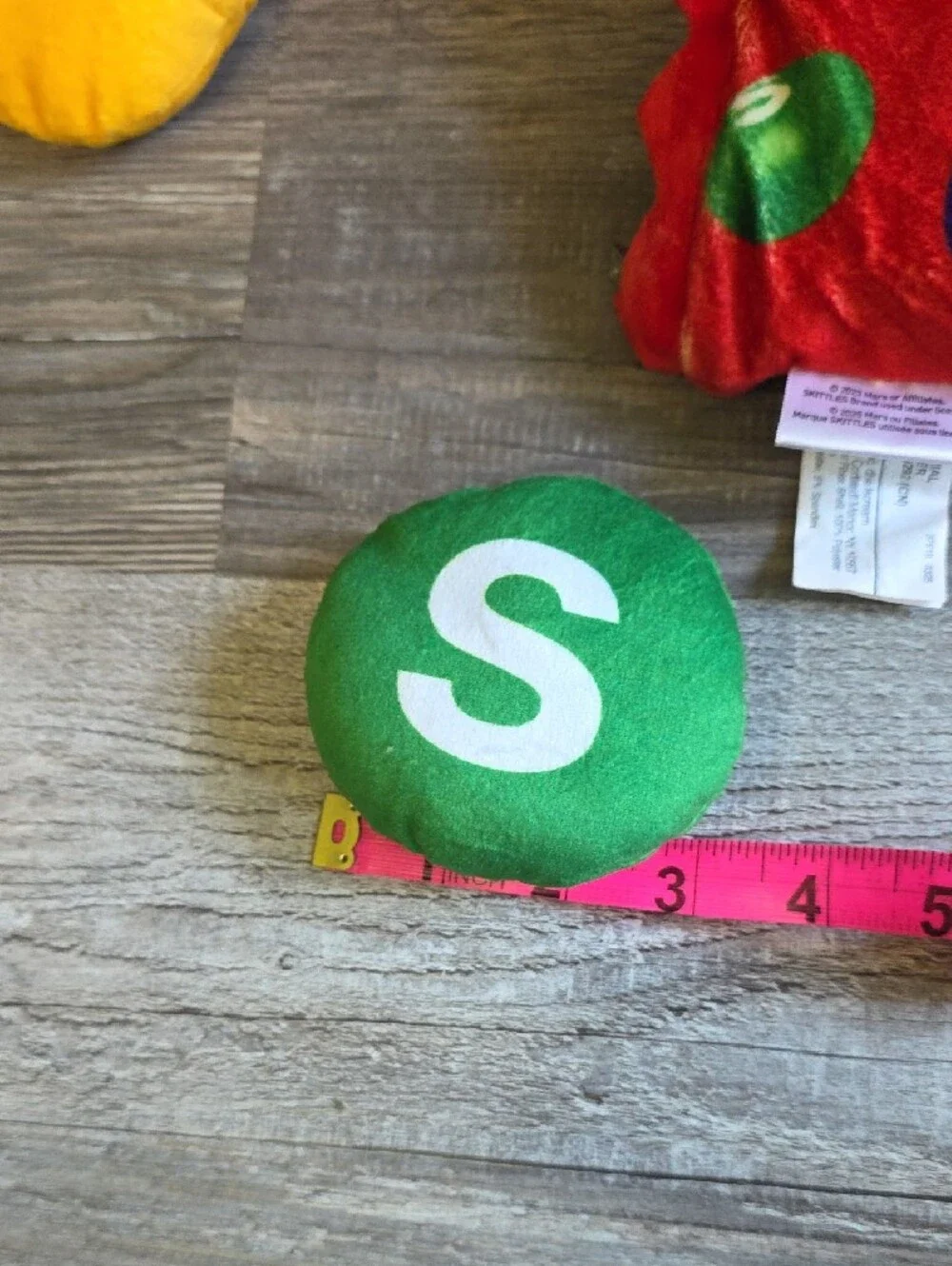 Skittles Red Plush Pillow Toy by Skittles
