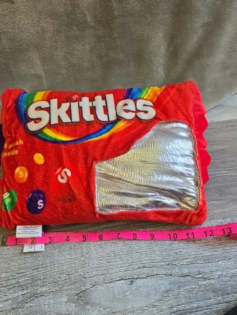 Skittles Red Plush Pillow Toy by Skittles